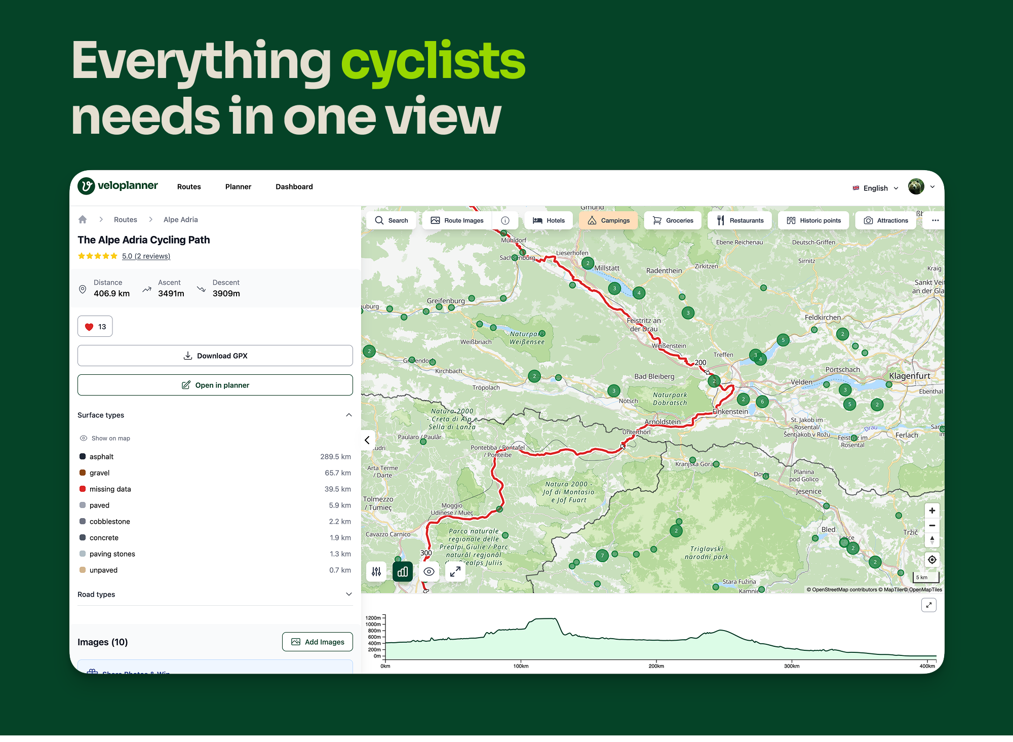 VeloPlanner gallery image