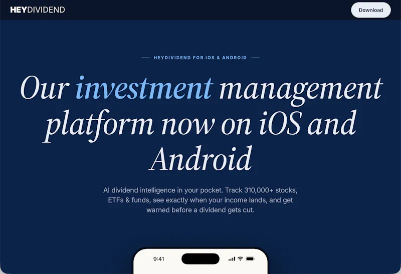 HeyDividend screenshot 2