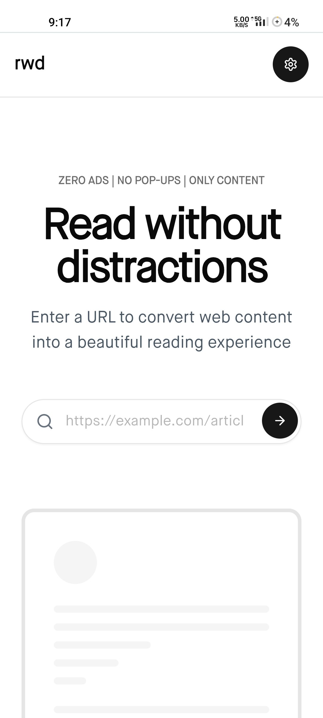 RWD: Leer sin distracciones - Leer sin distracciones media 2