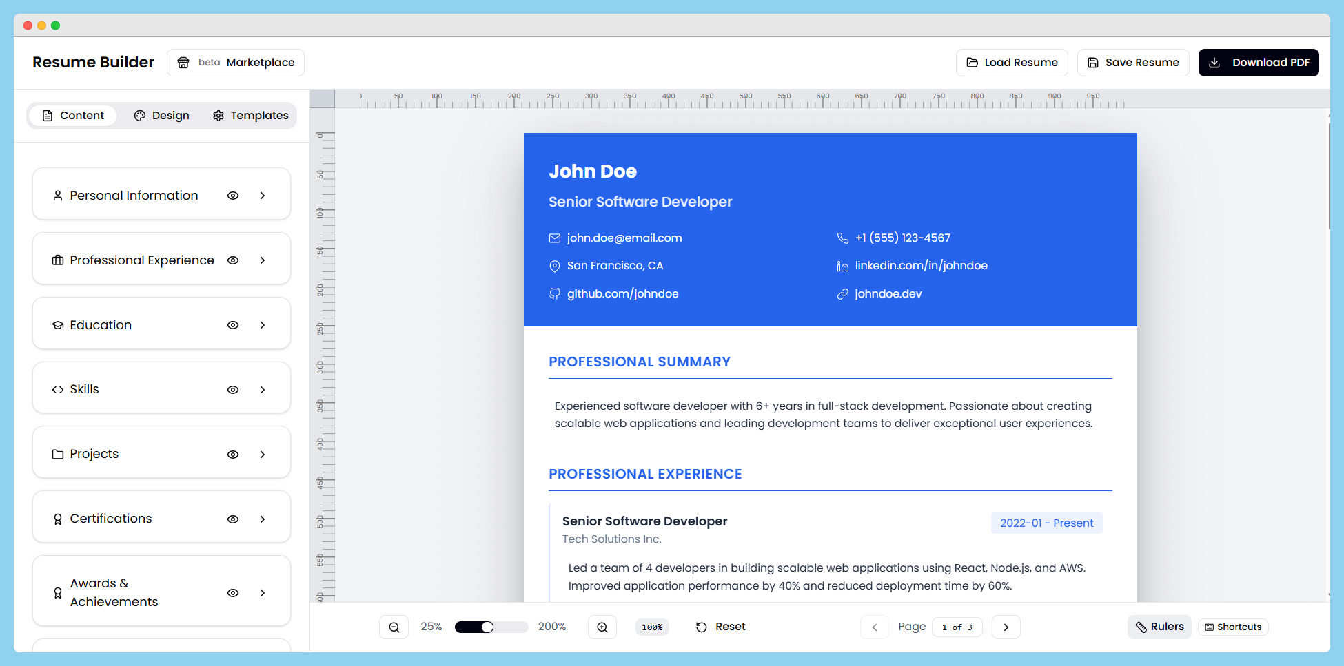 Resume Builder gallery image