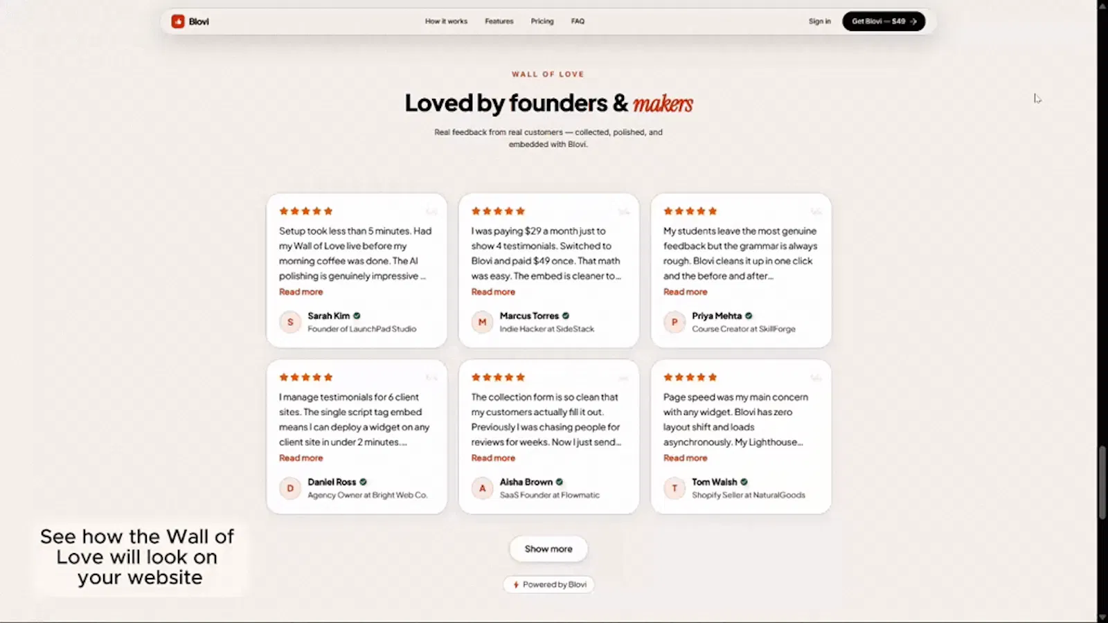 Blovi screenshot 1 (video preview)