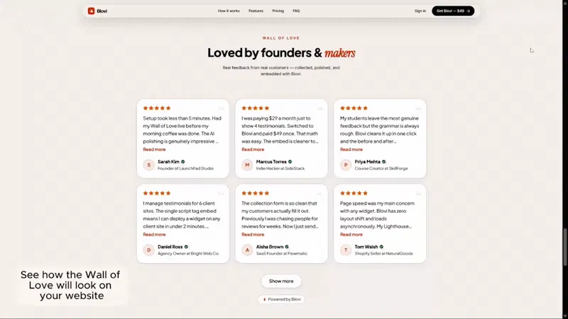 Blovi screenshot 1 (video preview)