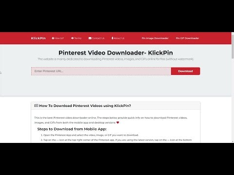 Pinterest Downloader- KlickPin gallery image