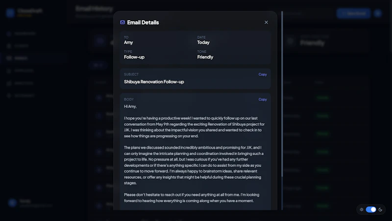 CloseDraft screenshot 7