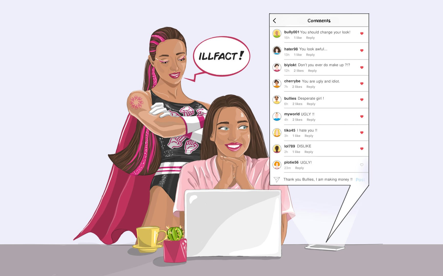 приложение Illfact - Социальные сети образно - новая платформа социальных сетей. медиа 1