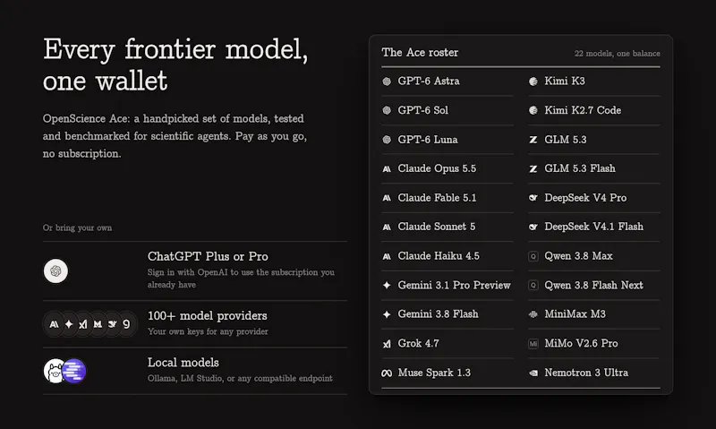 OpenScience screenshot 5