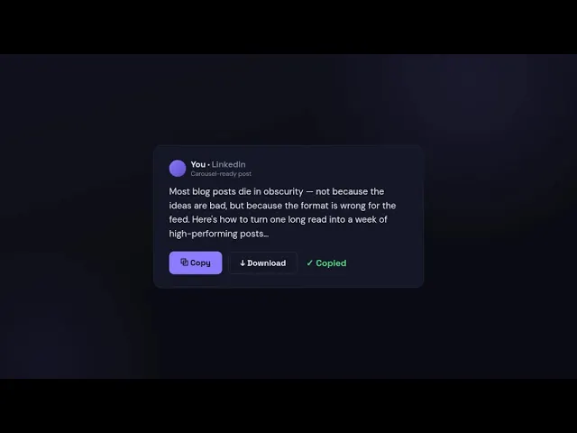 Postcraft Turn Content Into Viral Posts gallery image