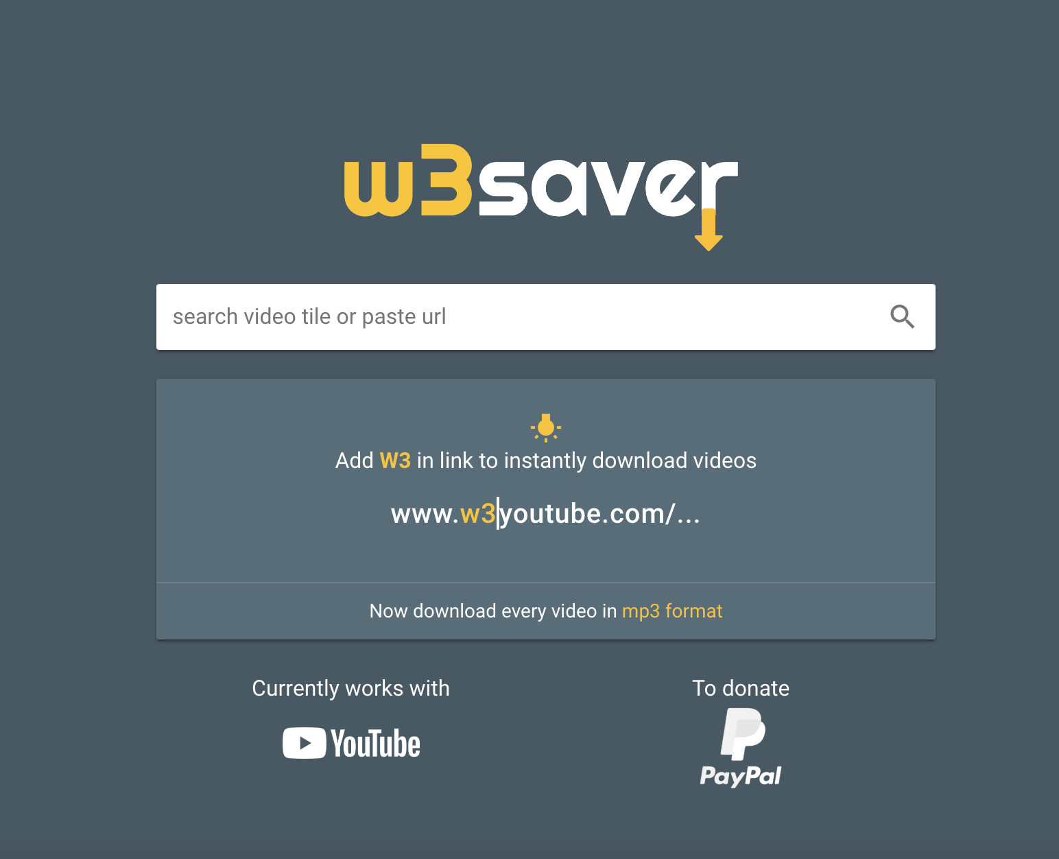 w3saver - youtube video downloader gallery image