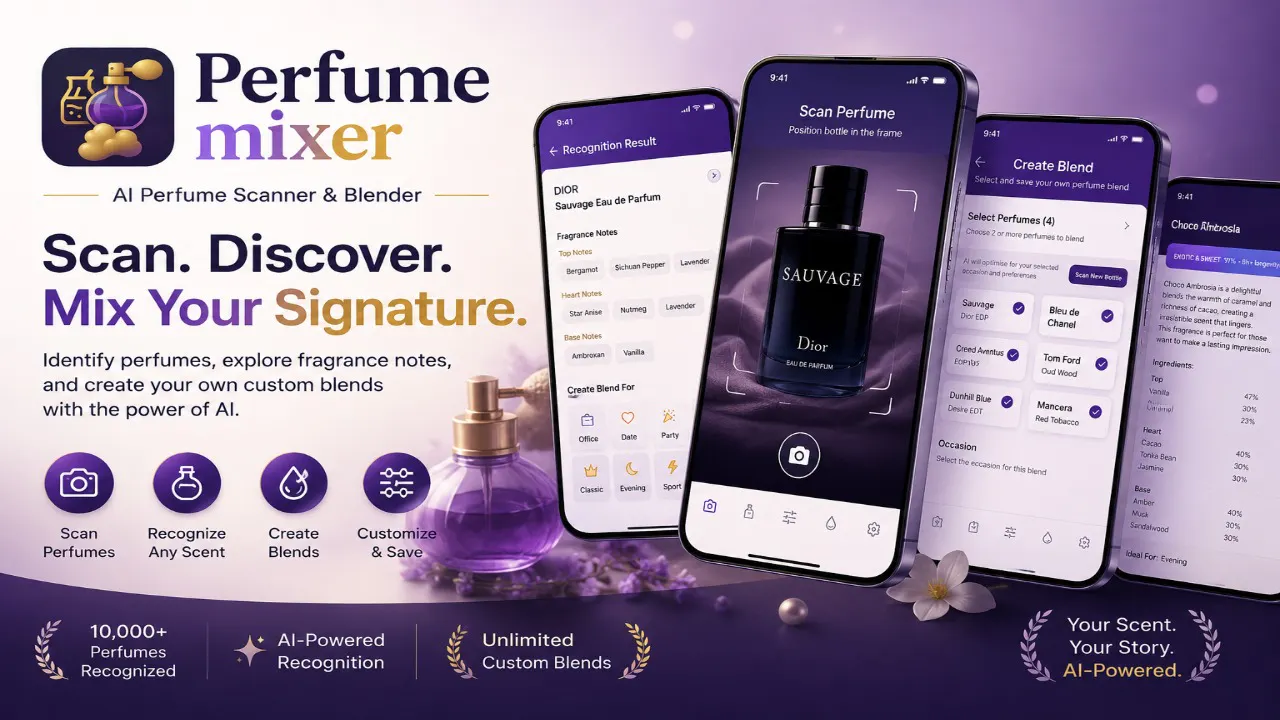 AI Perfume Mixer gallery image