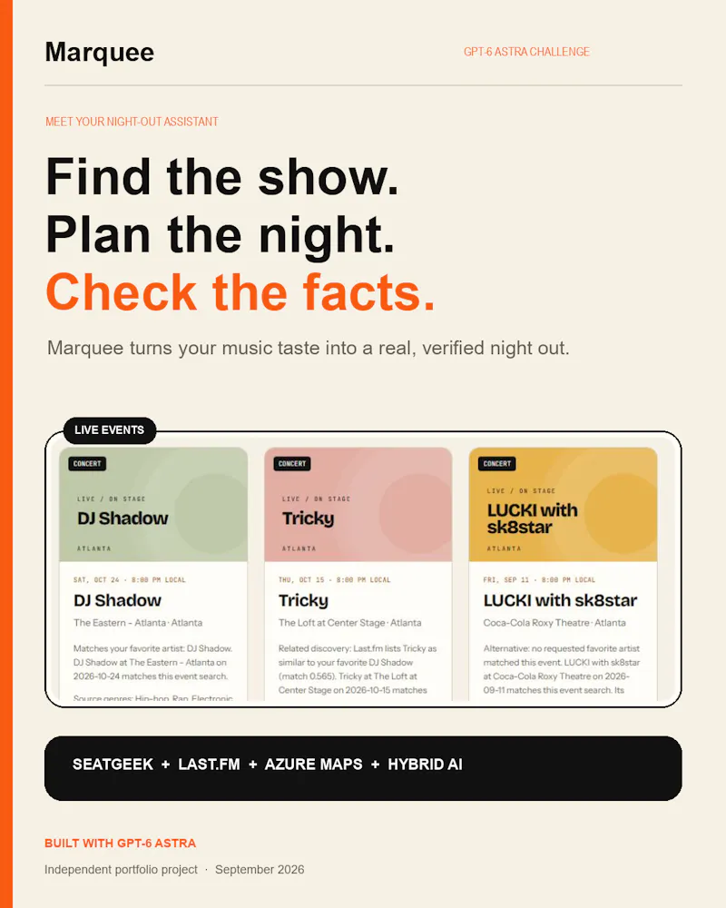 Marquee screenshot 2