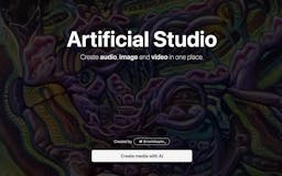Artificial Studio media 1