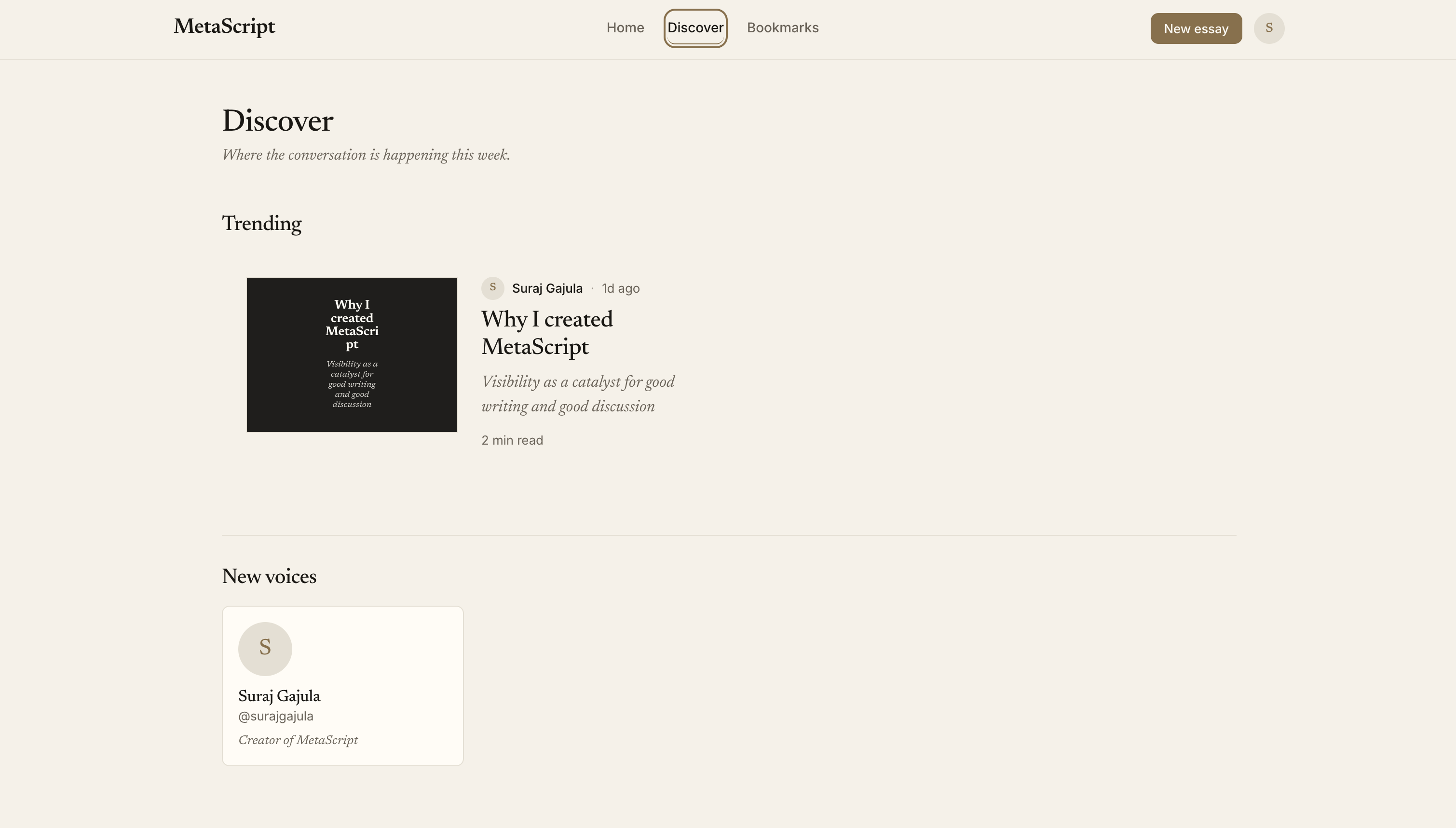 MetaScript gallery image