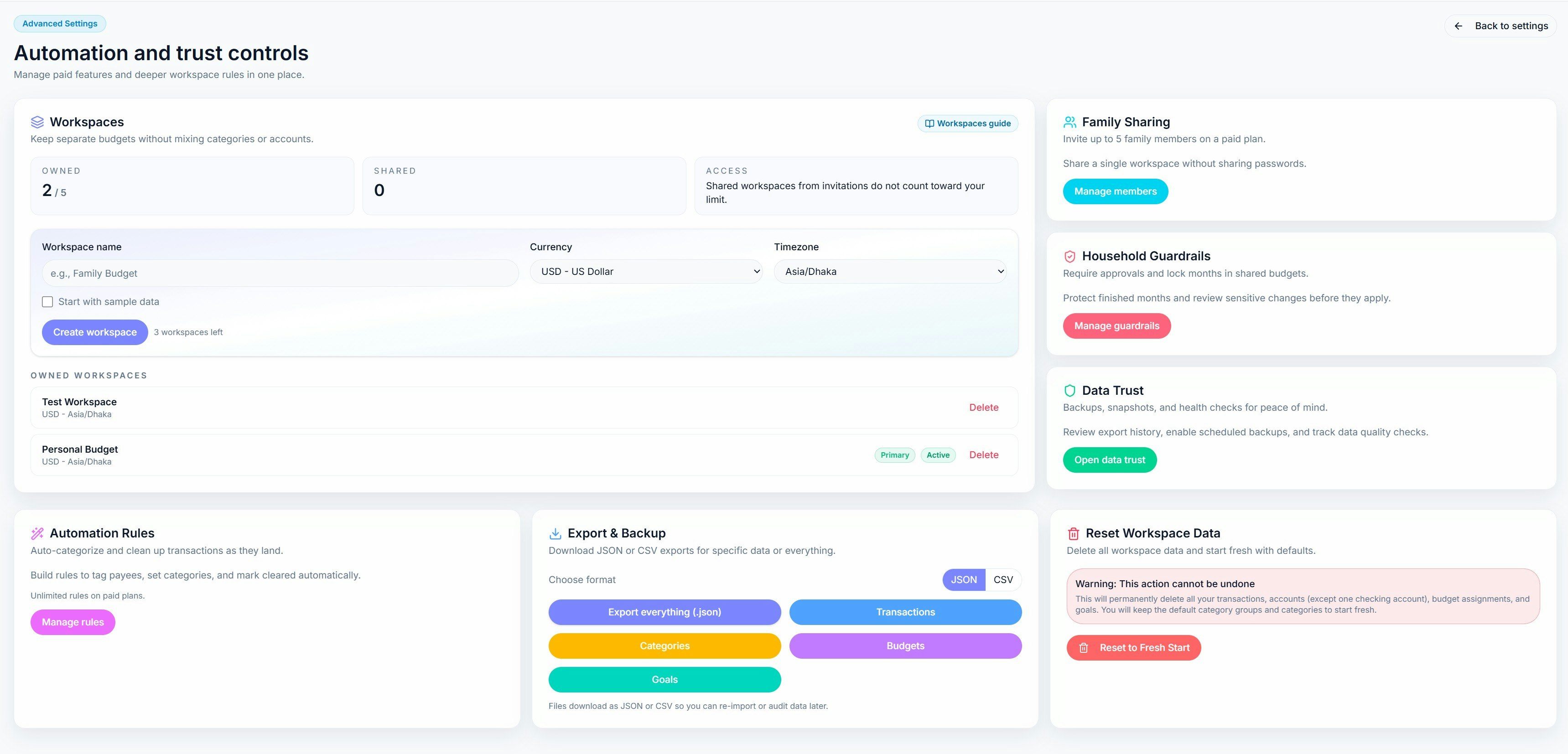 SlateSpend - Screenshot 5 showing product features and functionality