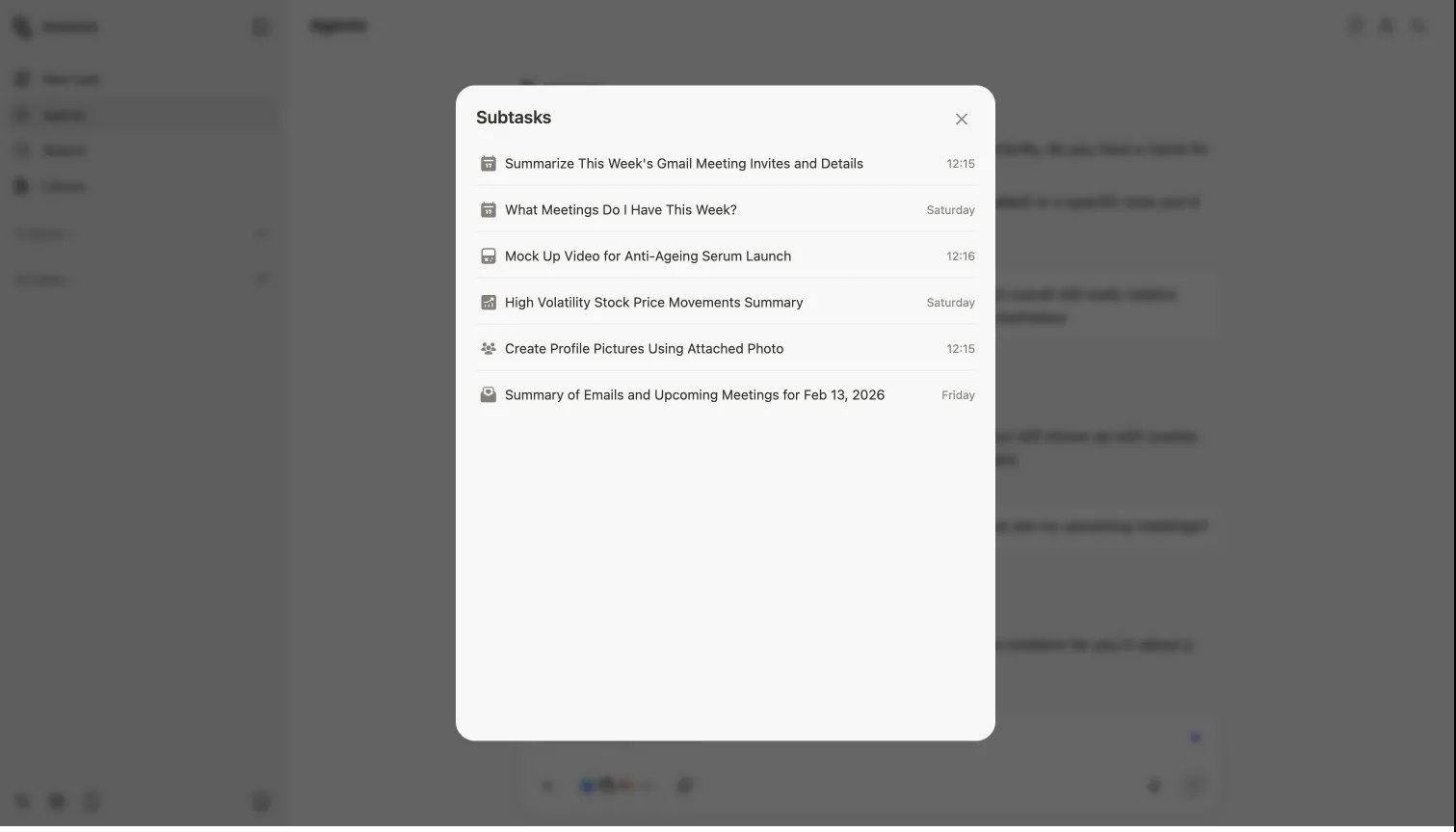 Manus Agents for Telegram - Screenshot 2 showing product features and functionality