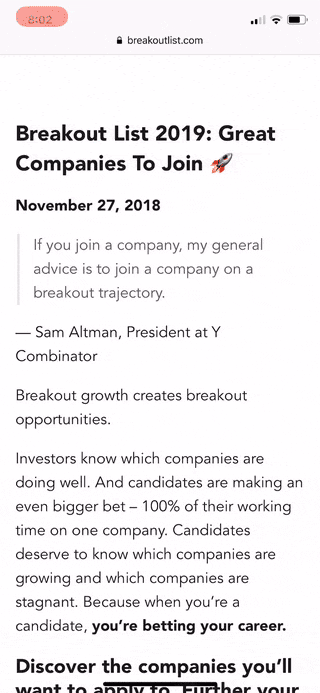 Team Breakout List Image