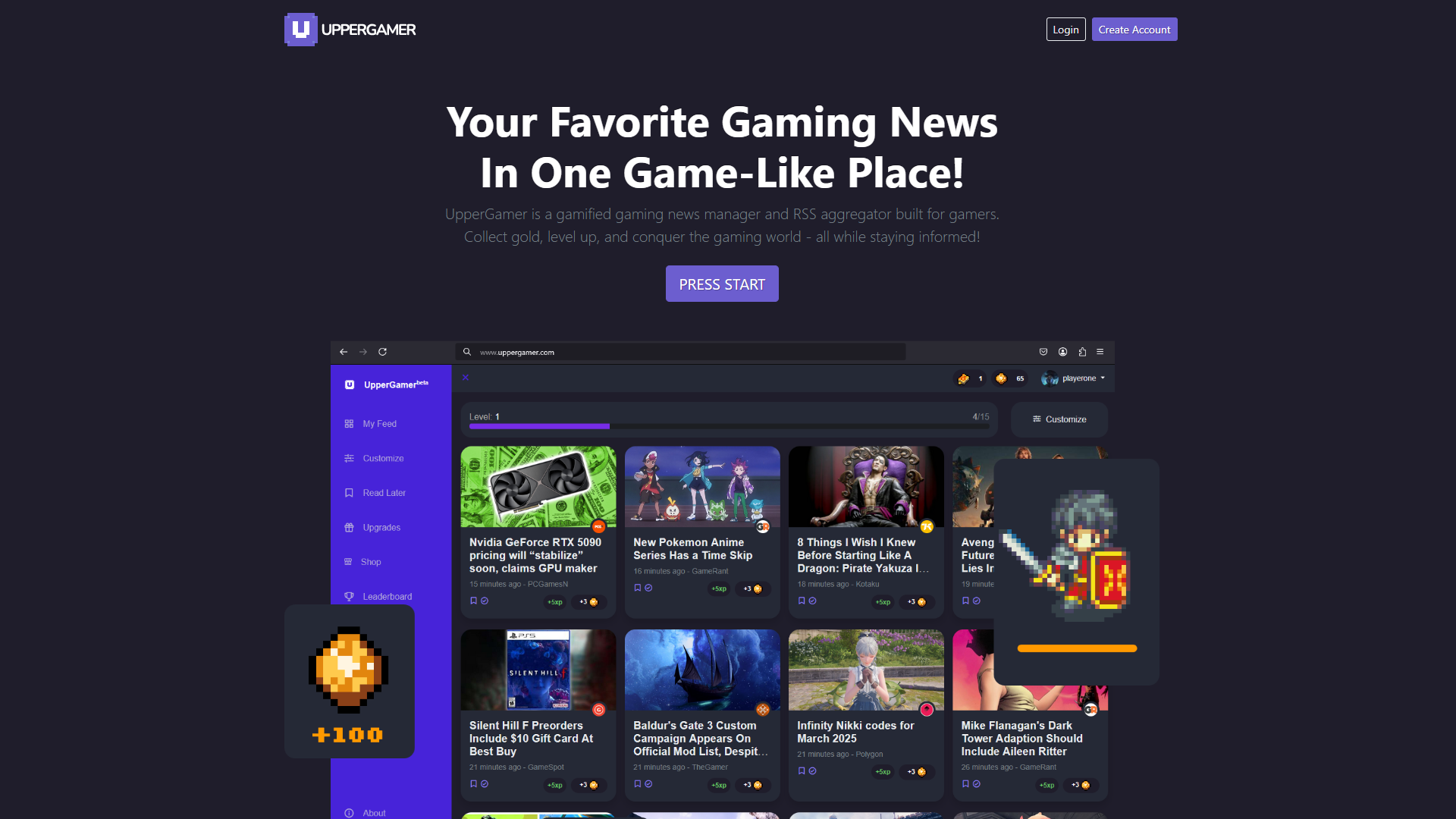 Média Marécage - Nouvelles pour les joueurs, gamifiés! 1