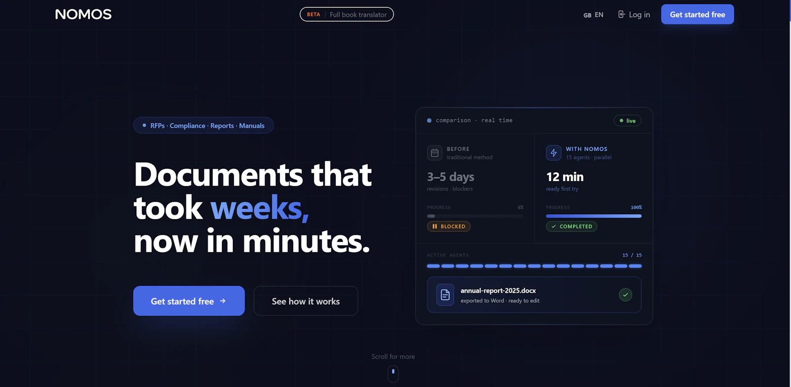 NomosDoc screenshot 1