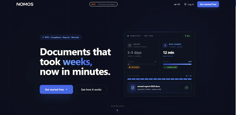 NomosDoc screenshot 1