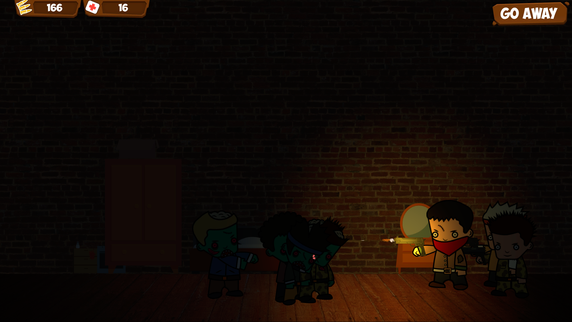 Zombie Forest HD. Funny cartoon survival gallery image