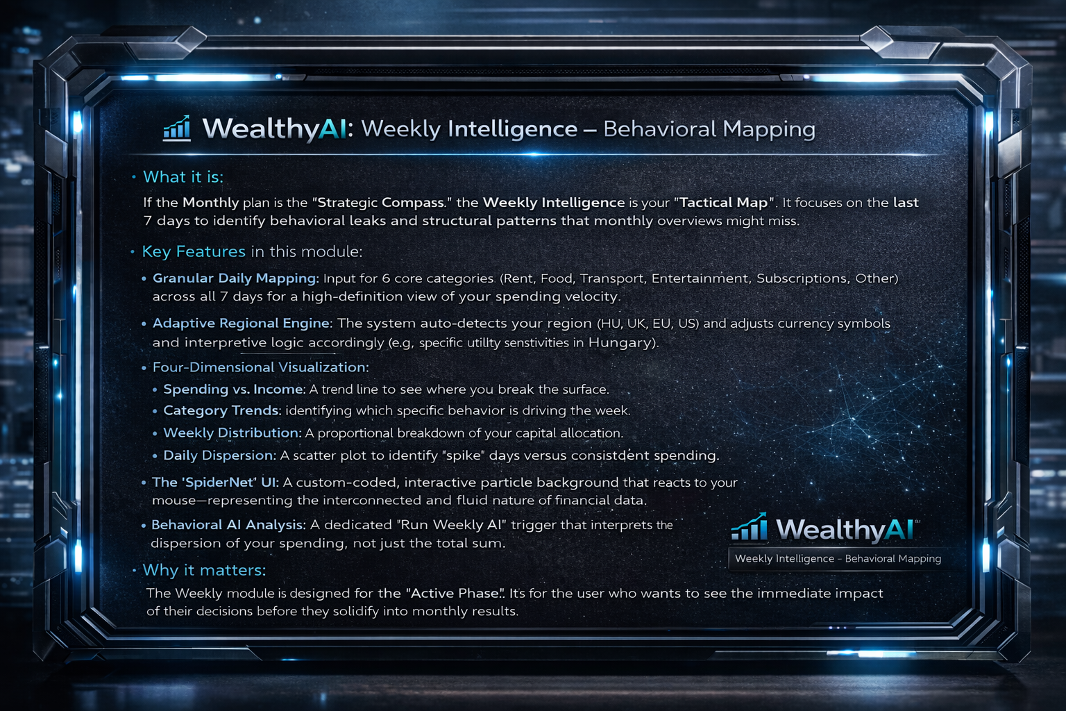 WealthyAI ⧈ gallery image