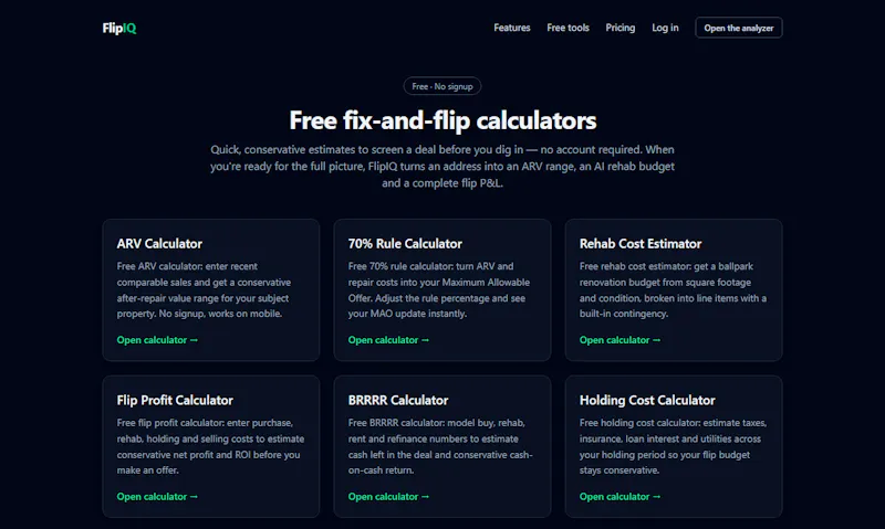 FlipIQ screenshot 1