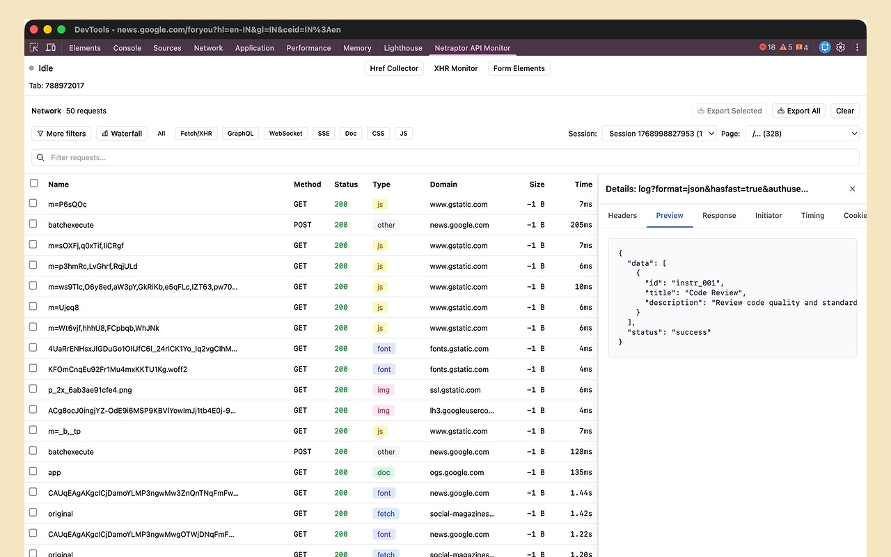 Netraptor - Screenshot 2 showing product features and functionality