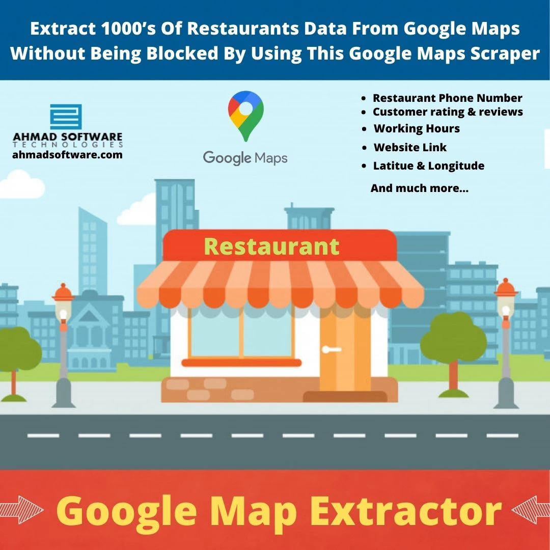 Extract Restaurant Data From Google Maps