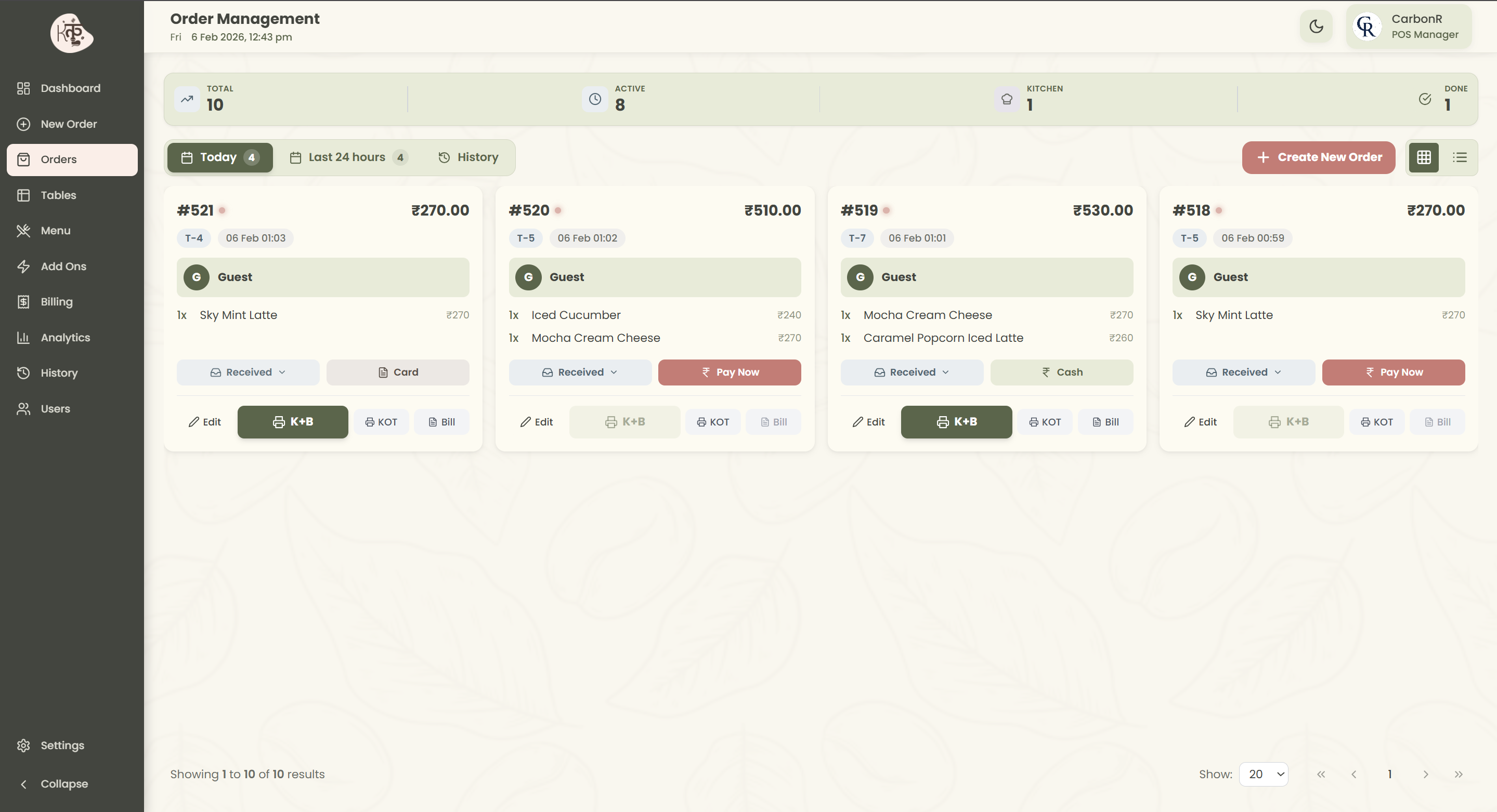 Kafe Kufe - Screenshot 4 showing product features and functionality