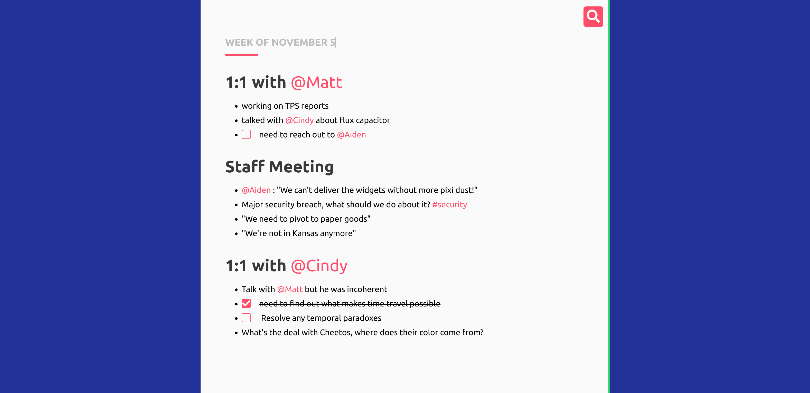 Bosslog gallery image