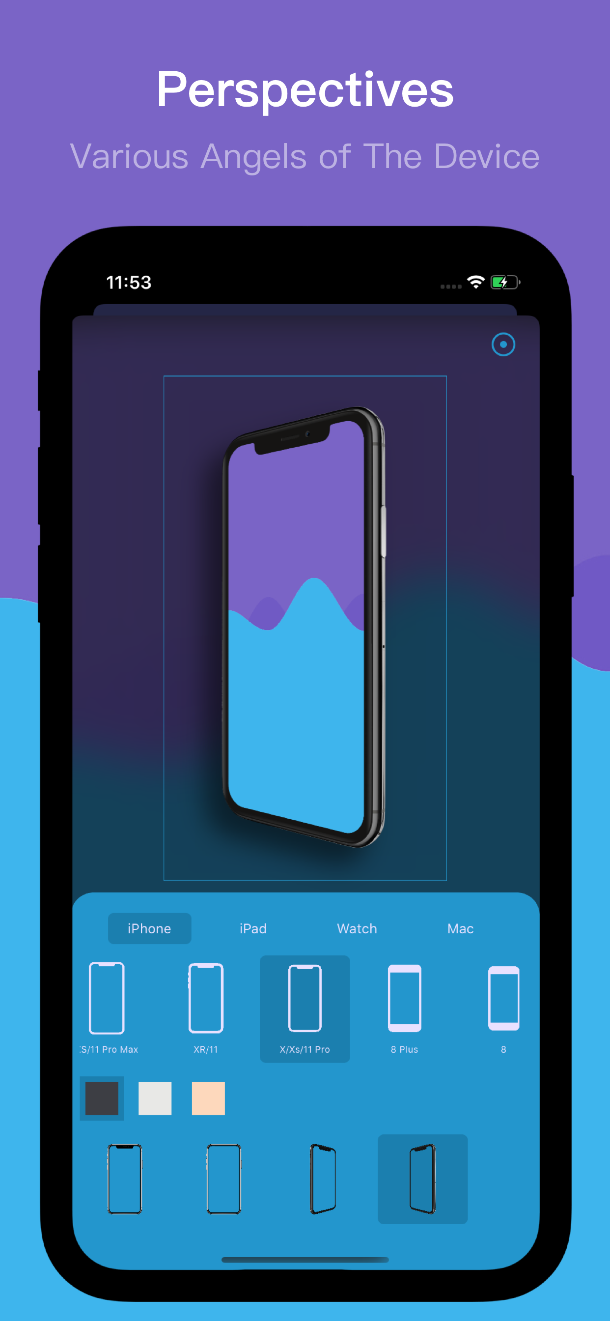 OneScreen - iOS Mockup Maker gallery image