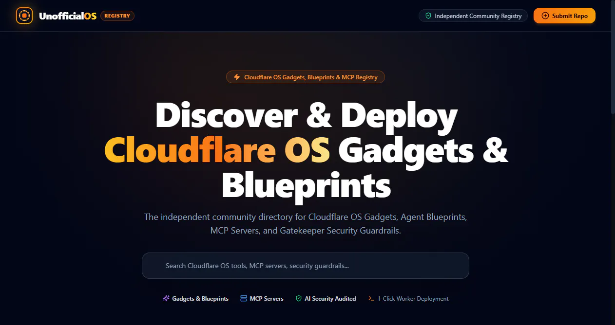 UnofficialOS: Cloudflare OS Directory gallery image