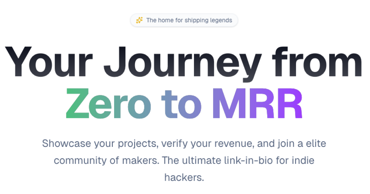 Makers Page - Main product screenshot demonstrating key features and user interface