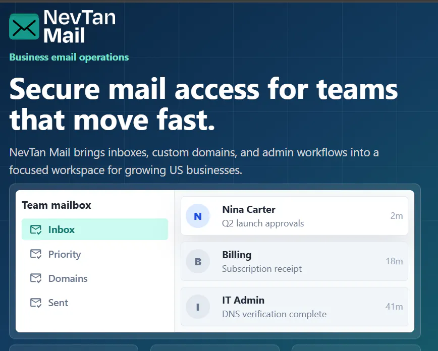NevTan Mail gallery image
