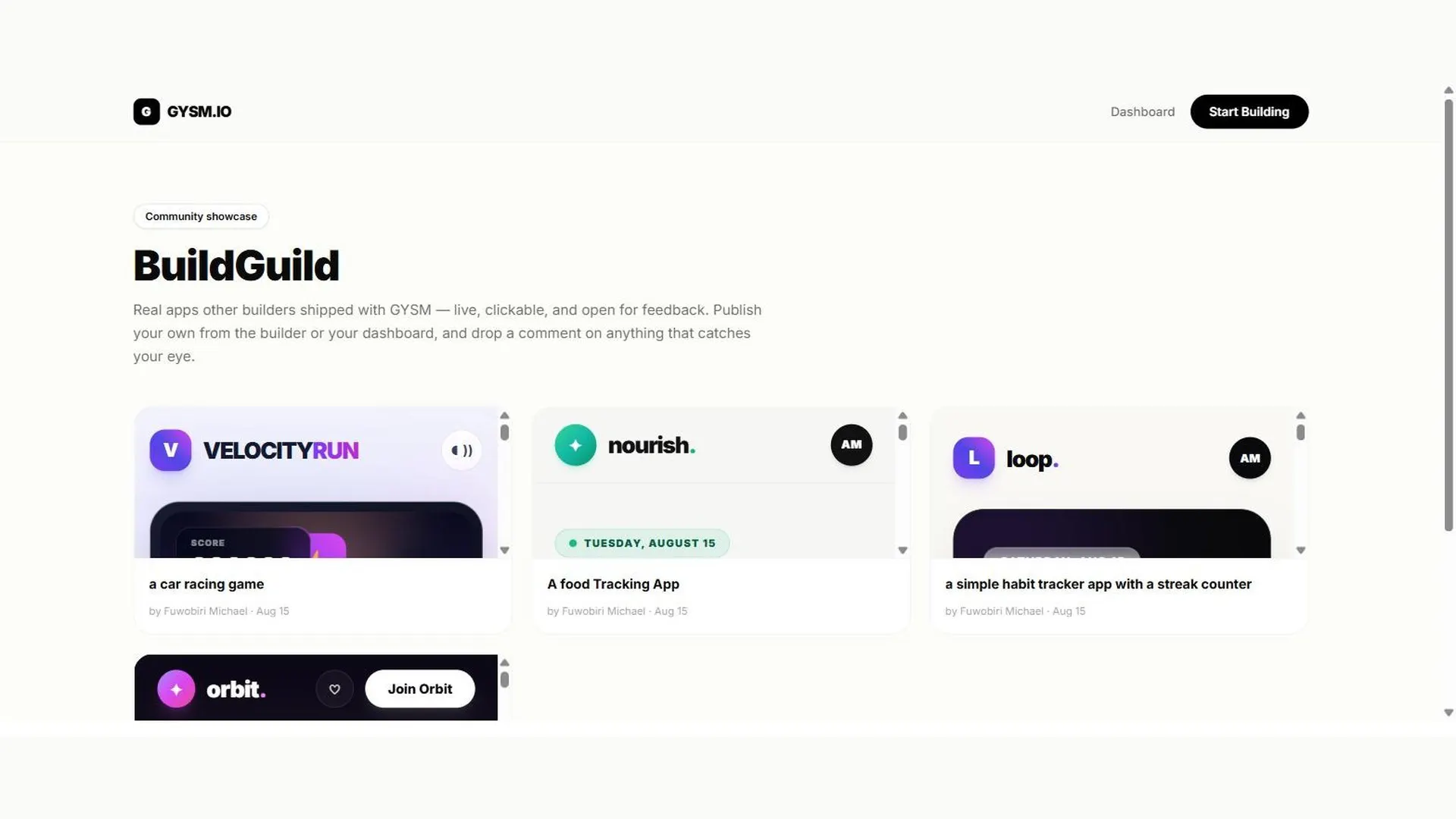 GYSM.IO gallery image