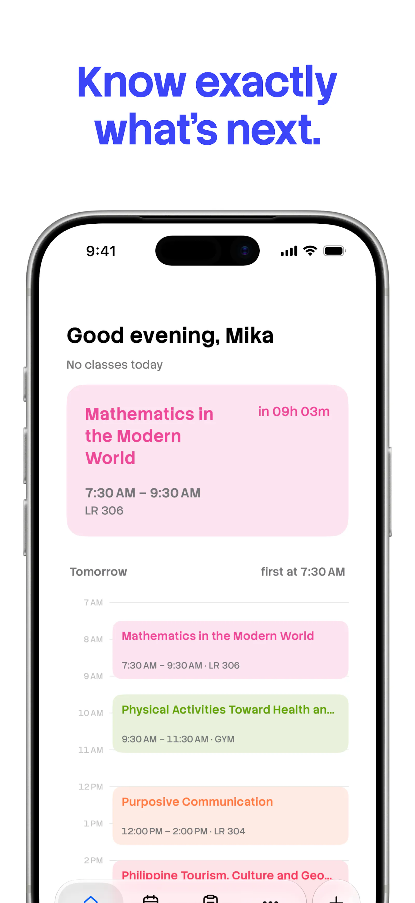 MySched screenshot 6