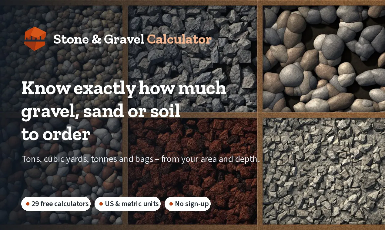 Stone & Gravel Calculator gallery image