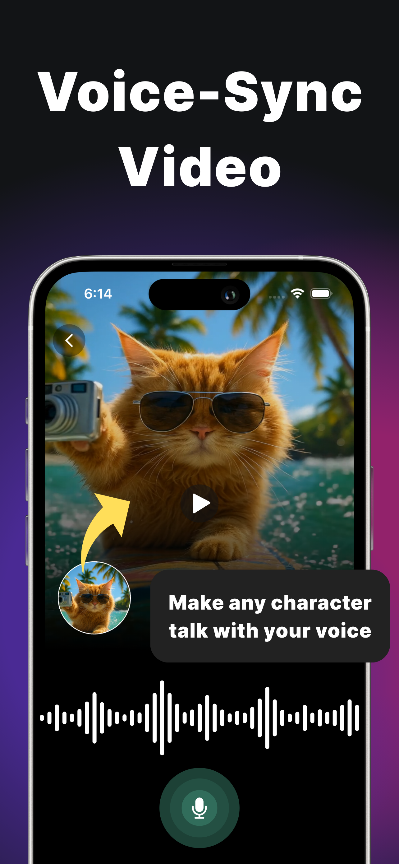 Mídia 3 de FEXI AI: Ai Gerador de Vídeo - Transforme sua voz, texto e fotos em vídeos virais da IA