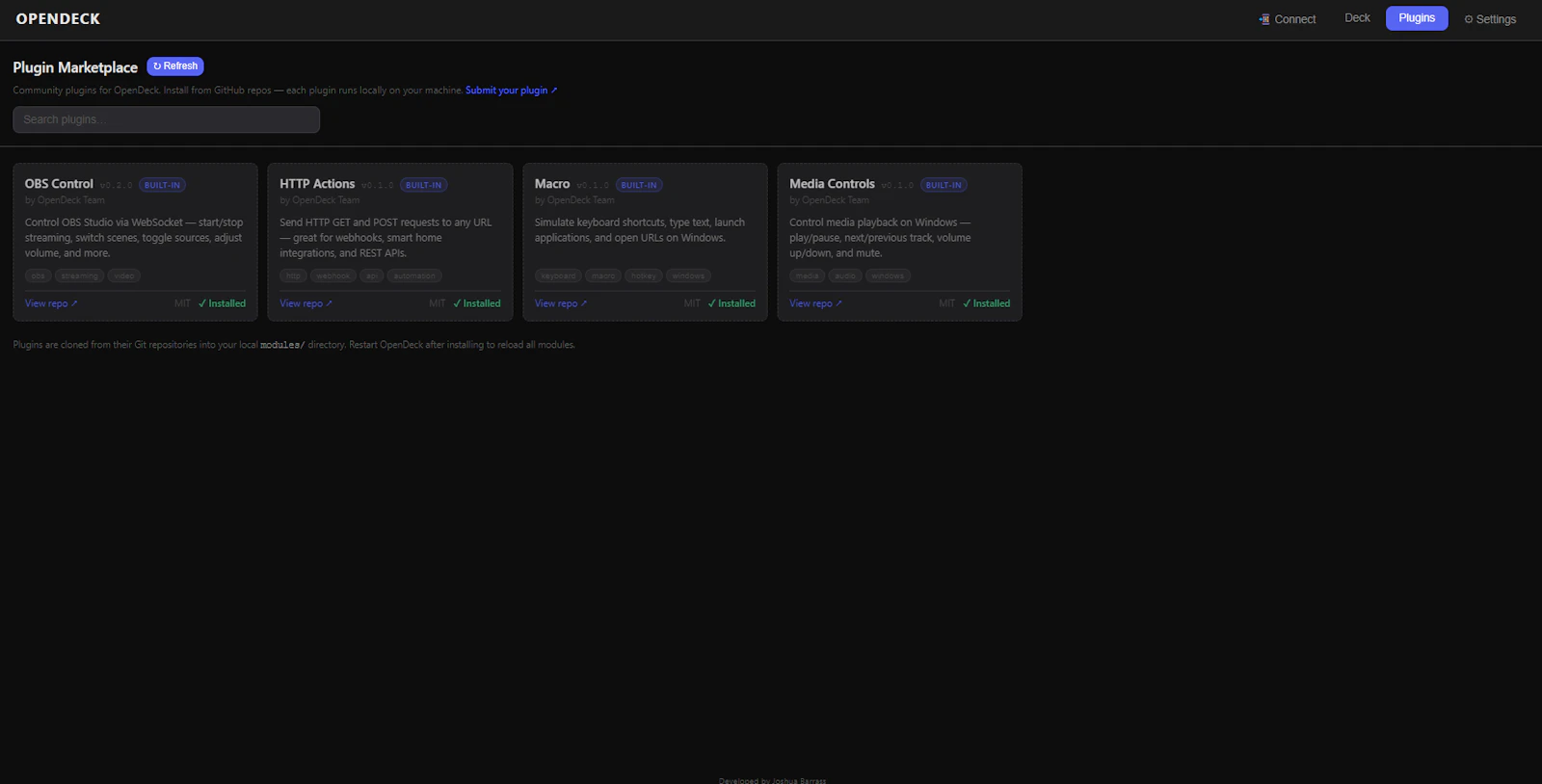 OpenDeck - Open Source StreamDeck Alt screenshot 3