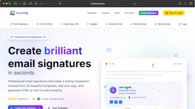 EmailSig gallery image