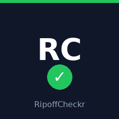 RipoffCheckr —  Getting Ripped Off?