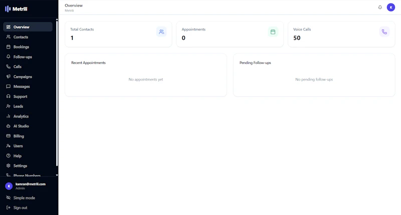 Metrili screenshot 2