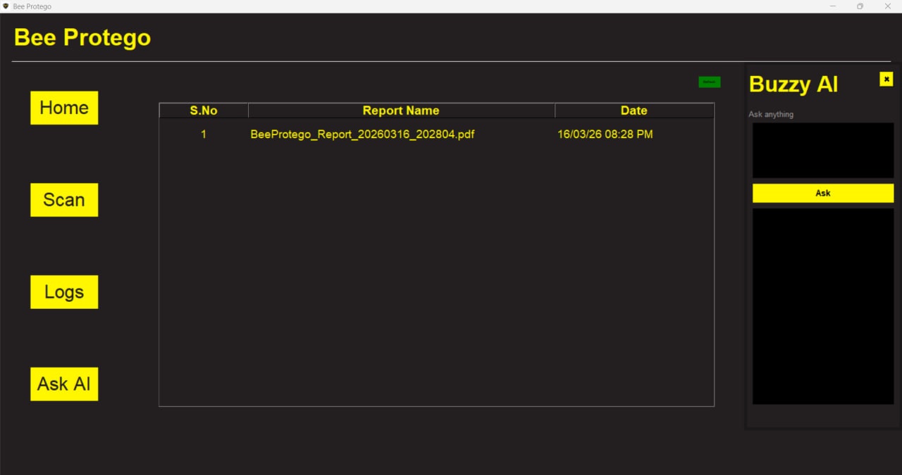 Bee Protego - Screenshot 4 showing product features and functionality