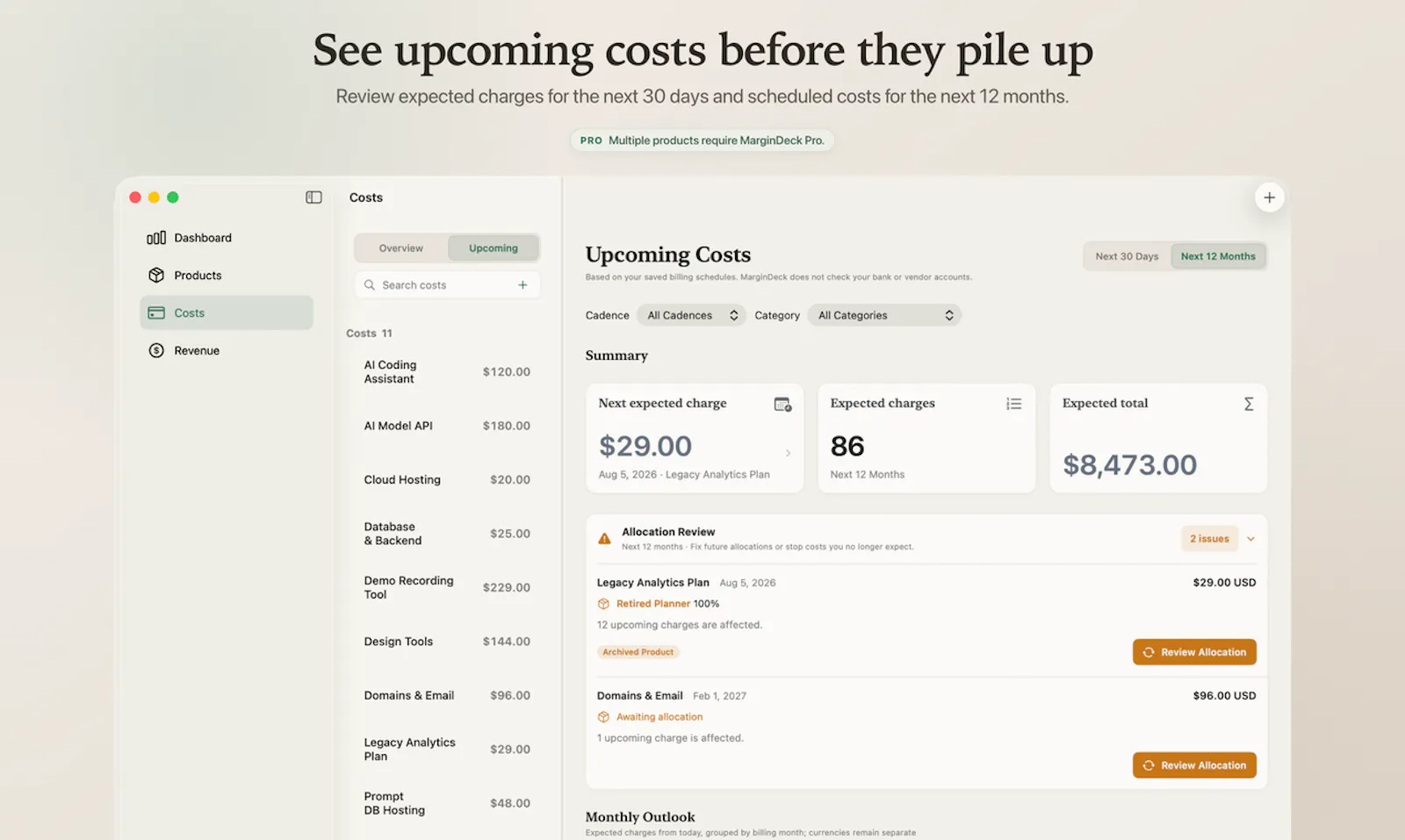 MarginDeck screenshot 2