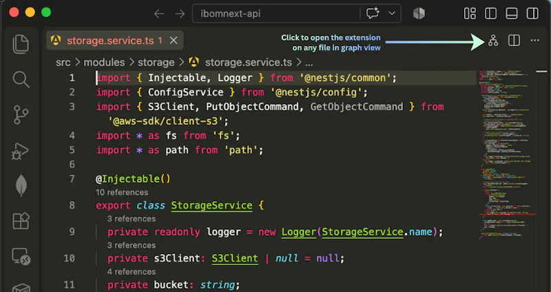 Code Graph View screenshot 2