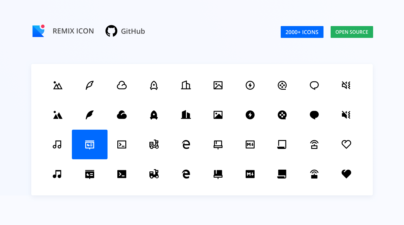 RemixIcon gallery image