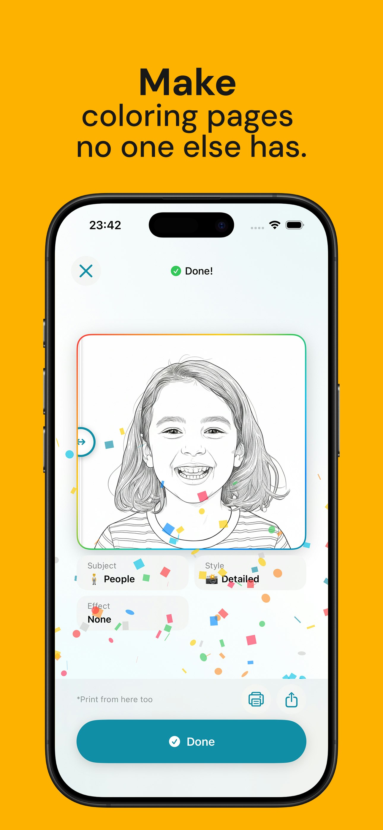 AI Coloring Maker: Photo to Art gallery image