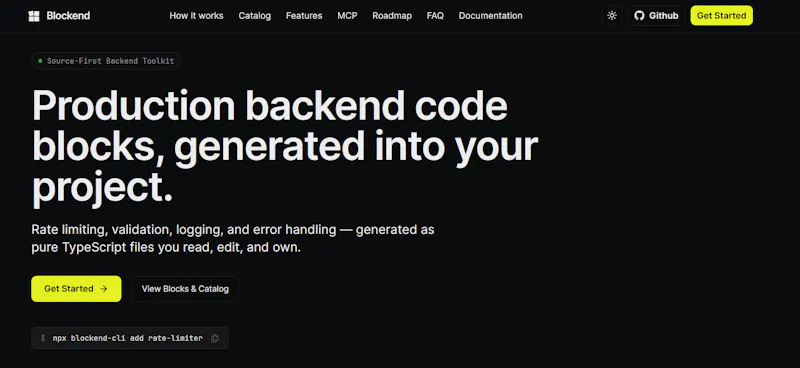 Blockend screenshot 2