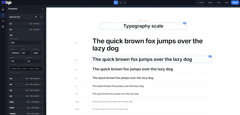 WPStylo screenshot 6