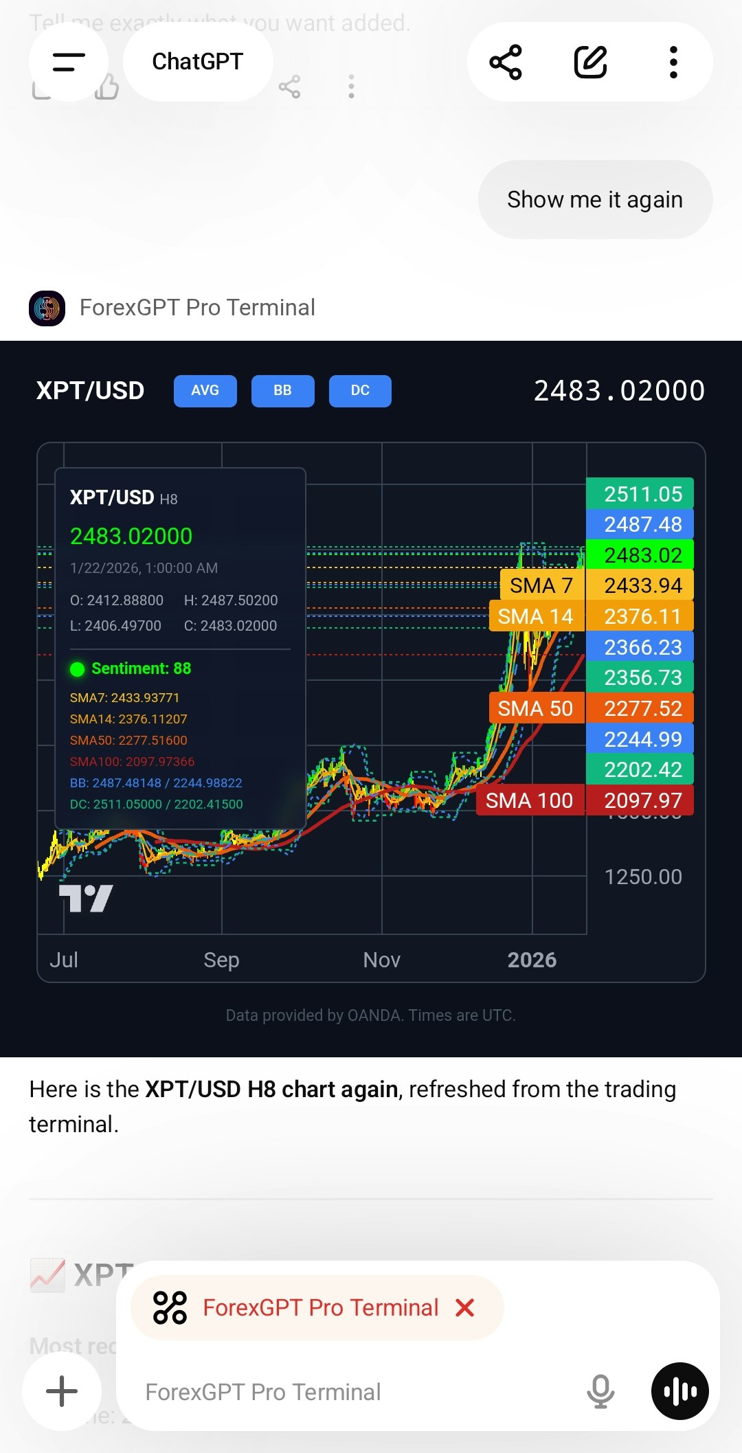 ForexGPT® Voice/Chat controlled trading gallery image