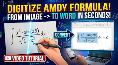 Formula recognition from a photo gallery image
